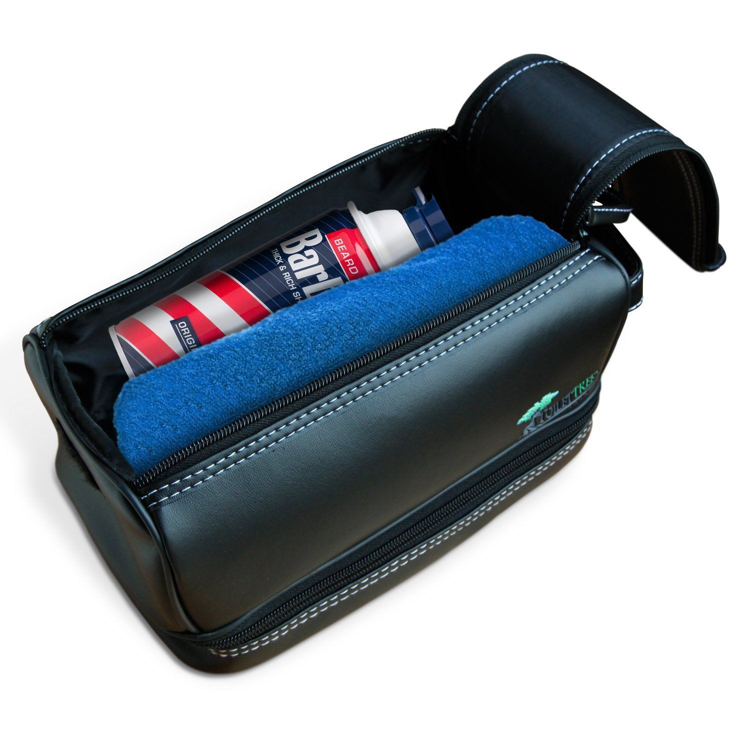 

2017 Top Grade Black Plaid TOILETRY POUCH Fashion Designer Clutch Bag, Dark grey