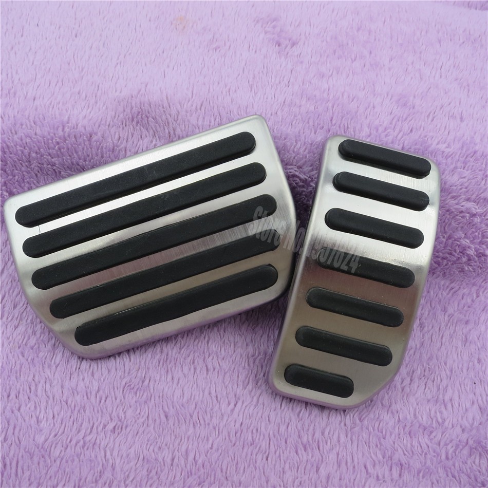 Accessoires de voiture pour VOLVO S40 S60 V60 S80L XC60 AT, plaque de pédale de frein à gaz d'accélérateur antidérapante, autocollant de style de