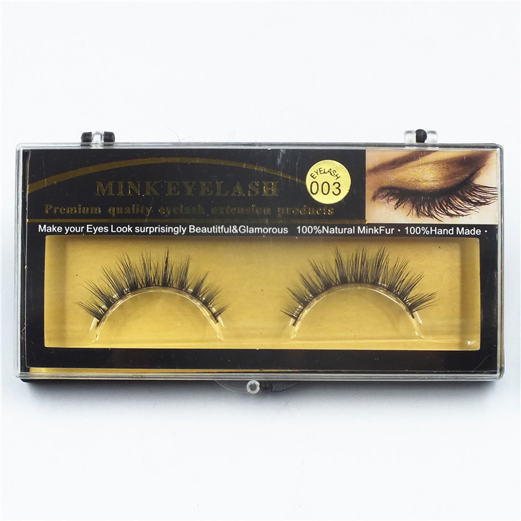False Eyelashes Handmade Natural Long Thick Eyelashes Soft Fake Eye Lash extensions Black Terrier Full Strip Lashes 003-image-397679148
