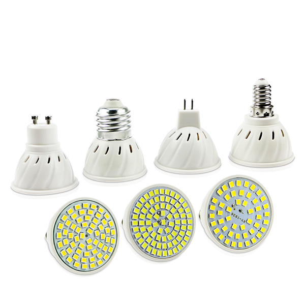 

E27 E14 MR16 GU10 Lampada LED Bulb 110V 220V Bombillas LED Lamp Spotlight 48 60 80 LED Lampara Spot cfl Grow Plant Light