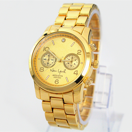 

2019 Best Gifts New York limited Watches for lady Luxury Women Nice Dress Casual Watches Stainless steel Bracelet clock fashion design Watch, Rose red