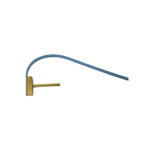 Fer à souder tête en T pointe de soudure avec câble de bande de caoutchouc bleu pour la réparation de câble de ruban LCD de voiture livraison gra