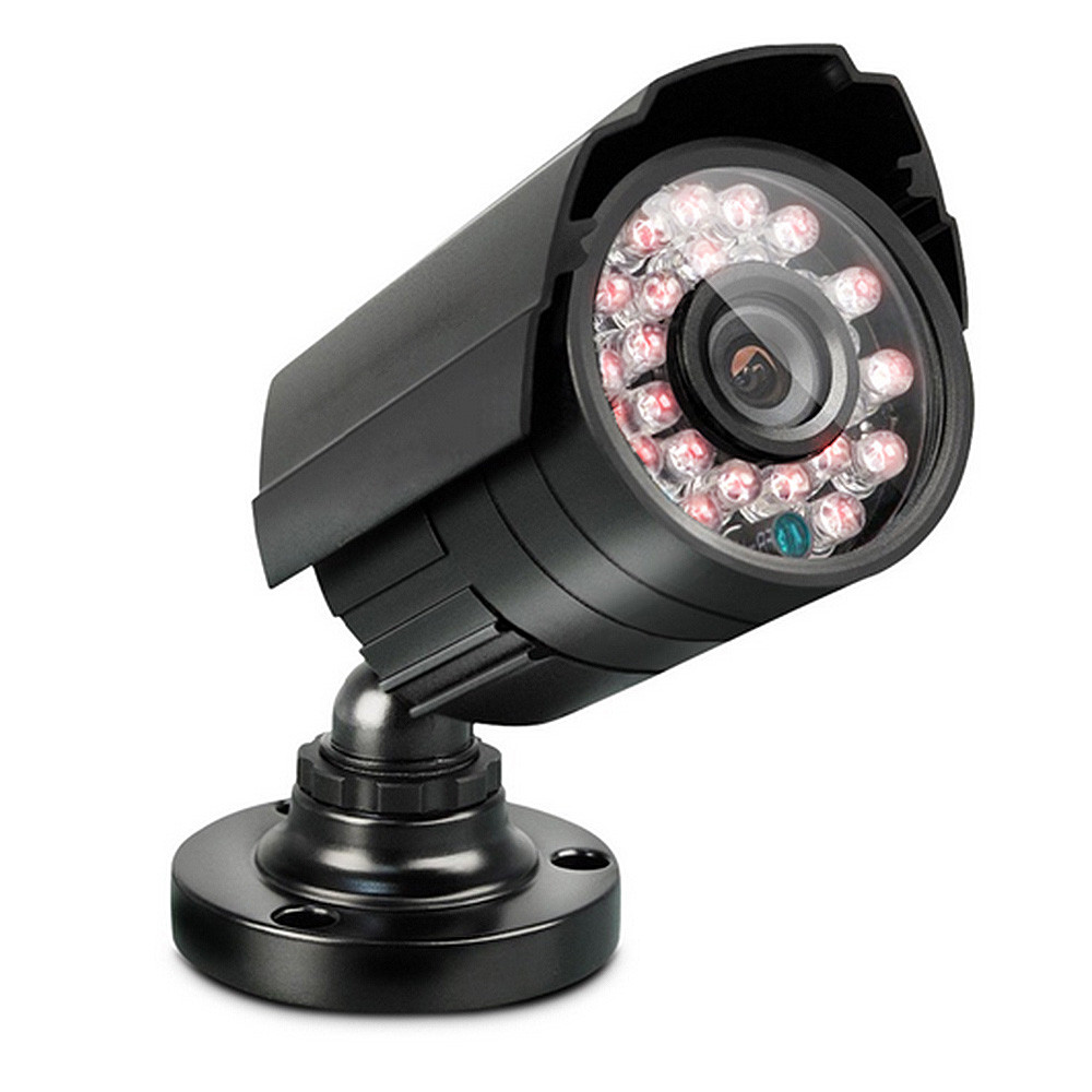 Système de caméra de vidéosurveillance de sécurité infrarouge 1200TVL CMOS Couleur 24 LED Vision nocturne 20m IR CCTV Caméra Intérieure Extérieur