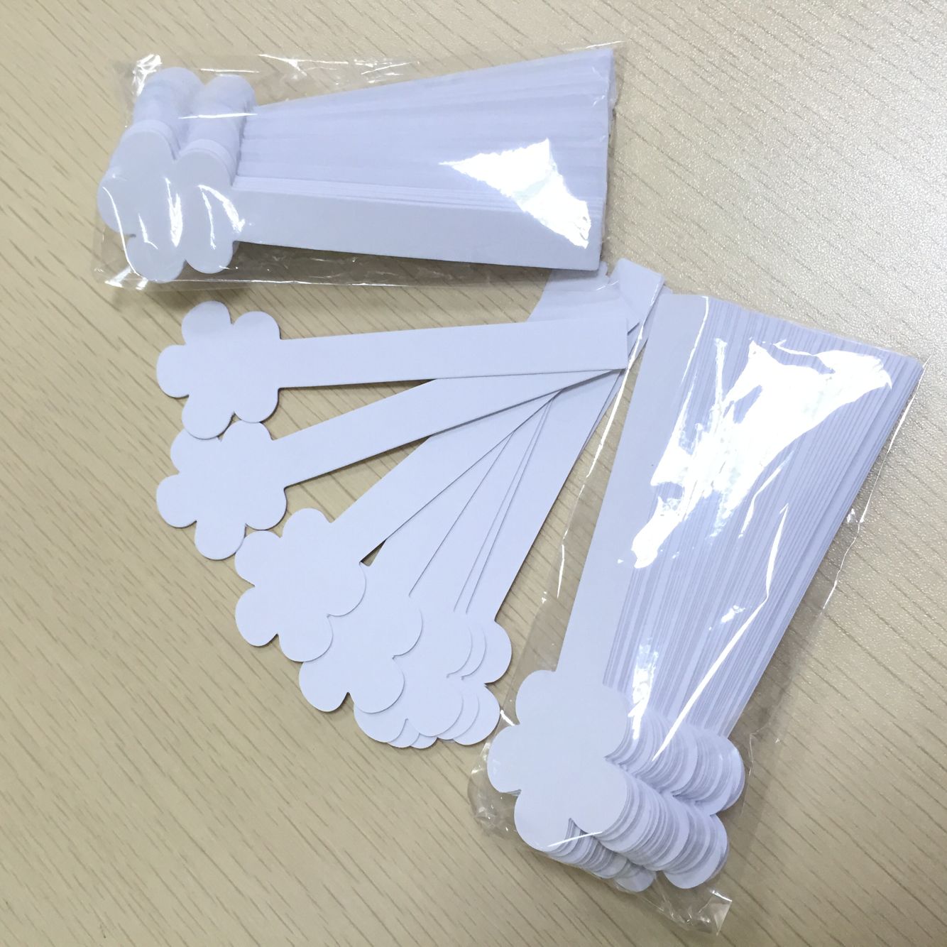 

50pcs/bag special flower shape strong absorbed fragrance test paper scent blotter 1706