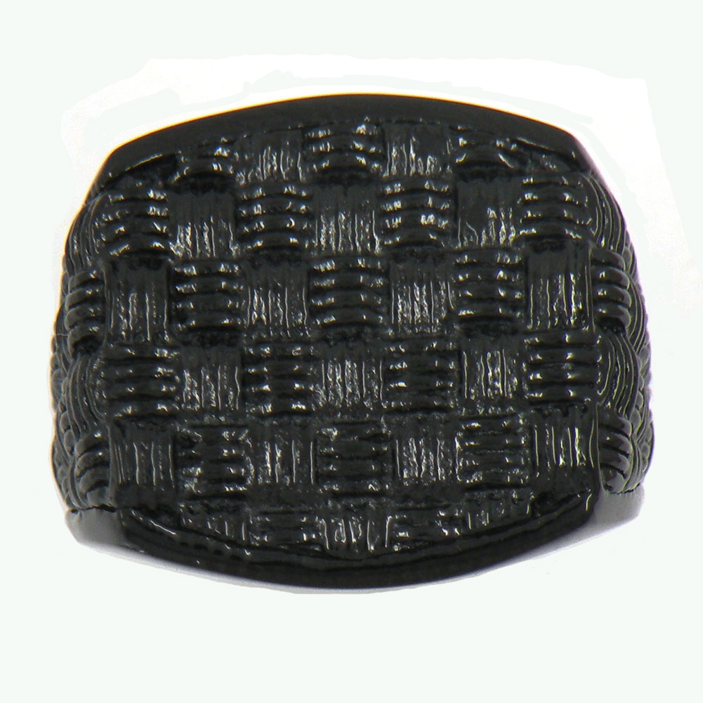 

FANSSTEEL STAINLESS STEEL mens or womens STAINLESS STEEL JEWELRY KNIT MAT NATURE RING GIFT 13W34B