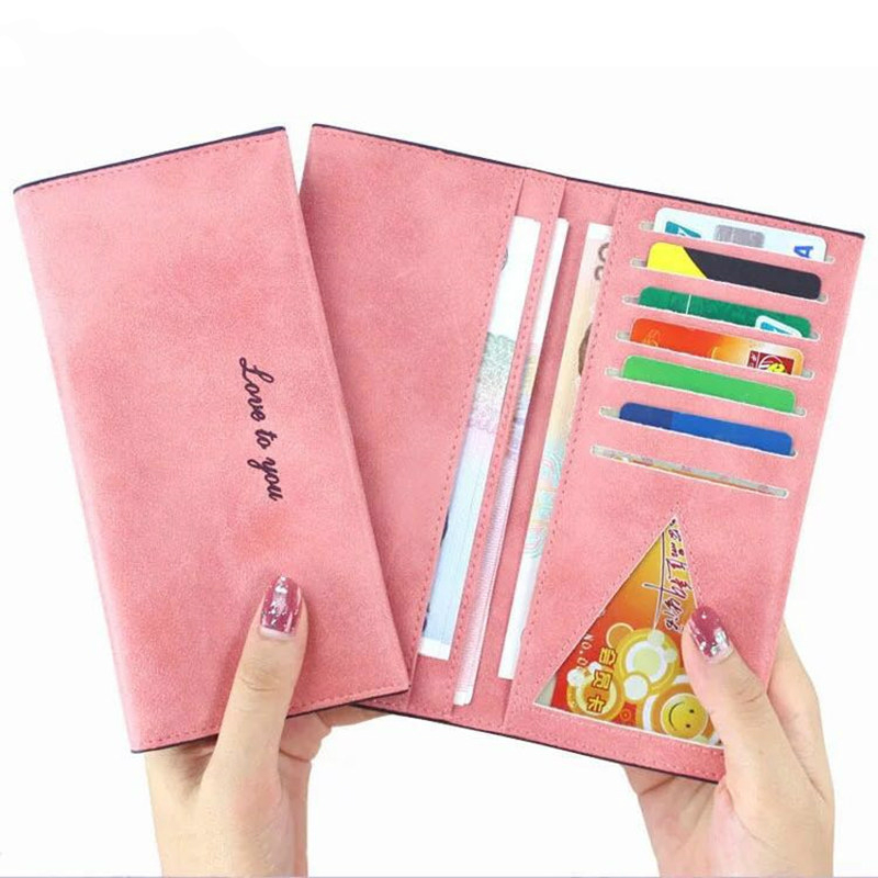 

Womens fashion Purses Young lady big capacity Long Wallets females PU Leather clutch bags Cards Holder wallet women bag 8 colors, Women's wallet