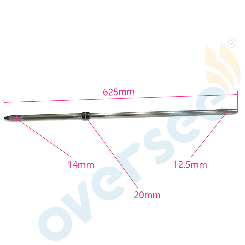 63V-45510-00 DRIVE SHAFT ASSY SHORT For Yamaha F 15HP 9.9HP 13.5HP 2/4T Outboard Engine Boat Motor Aftermarket parts 63V-45510-image-418609486