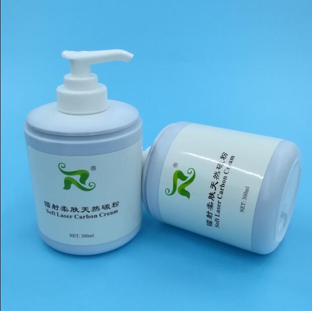 

2022 Newest Arrival Accessories & Parts 300Ml Soft Laser Carbon Cream Gel For Nd Yag Skin Rejuvenation Treatment Active Slimming Machine