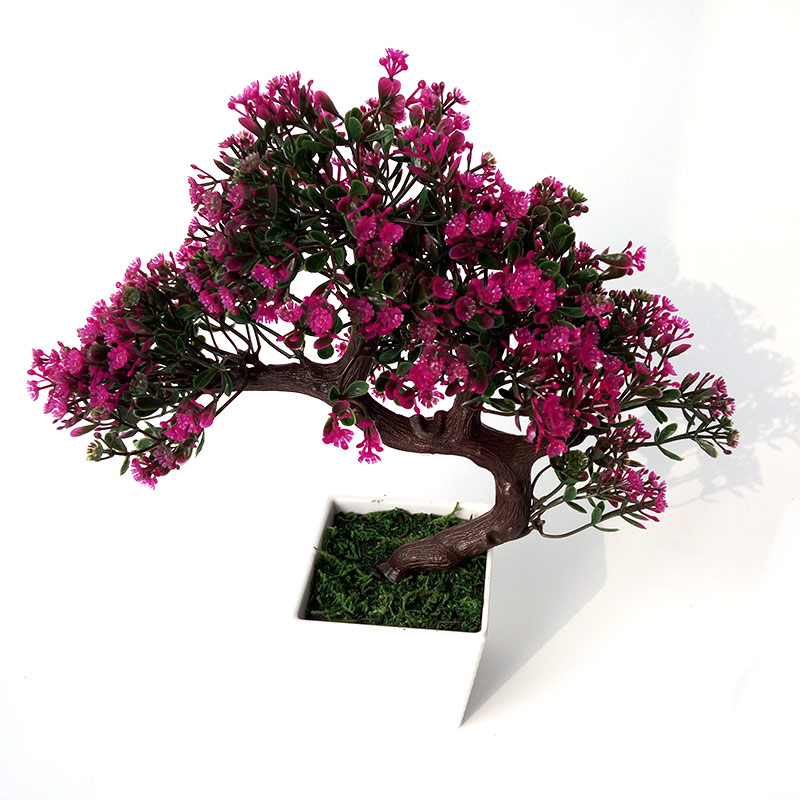 

Artificial potted plants Interior decoration plants False pine potted plants Plant decoration Home wedding decoration artificial, Red