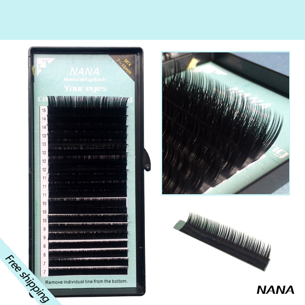 

Wholesale- All size,1case set,High quality eyelash extension mink,individual eyelash extension,natural eyelashes,false eyelashes
