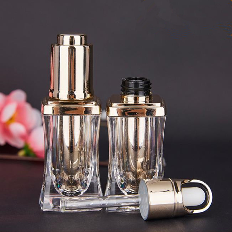 

10ml Acrylic Essential oil Dropper Bottle Pigment Perfume Container Vials Portable Empty Cosmetic Packaging F20171700