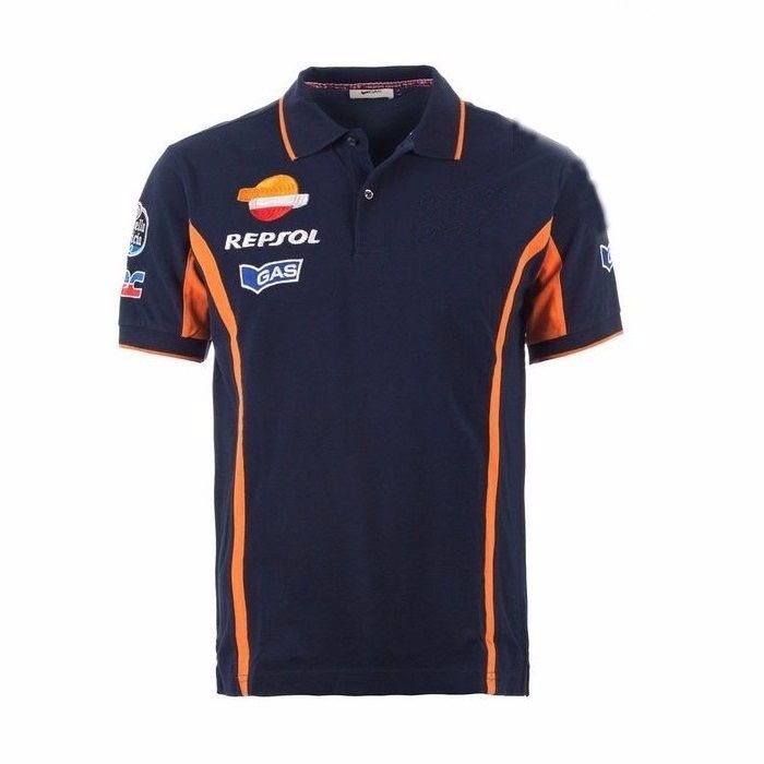

2017 2017 Repsol Gas Moto GP Team Polo Shirt Racing Clothing Motorbike Motorcycle T-shirt