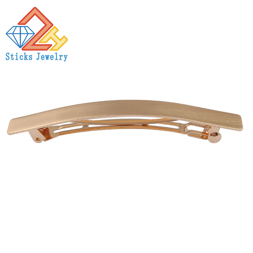 

Wedding Hair Accessories Gold Color Hairpins Rectangular Lron Ladies Hairpins