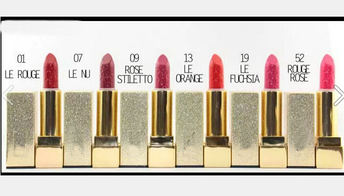 

free shipping!new High Quality Professional Makeup aluminum tube matte LIPSTICK Six different colors(6pcs/lot), Mixed color