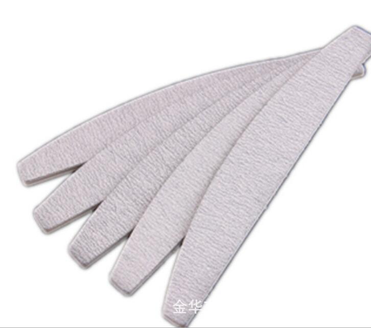 

Wholesale- 50Pcs 2-Sides Zebra Moon Nail Art Sanding Files Polish Acrylic Block Buffer Manicure Tips #150, Free shipping ( NB014-F2100)