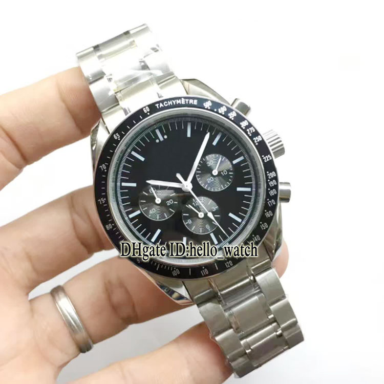 

Cheap New Professional Moonwatch Black Dial 311.30.42.30.01.005 Automatic Mens Watch Stainless Steel Bracelet Gents Watches hello_watch, Omg27