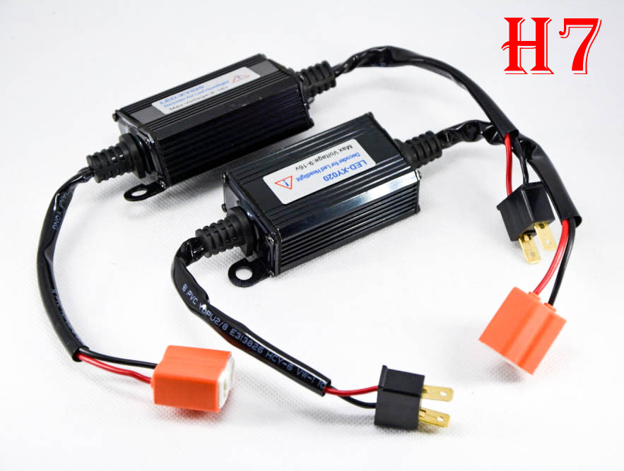 

1 Pair(2PCS) H7 Auto LED Headlight Conversion Kit Car Canbus Error Decoder Load No Error Free Warning Canceler Anti-Hyper Flashing Blinking