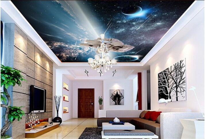 

3d wallpaper custom photo mural Dream astronauts sky trip ceiling murals decoration painting 3d wall room murals wallpaper for walls 3 d, Picture shows