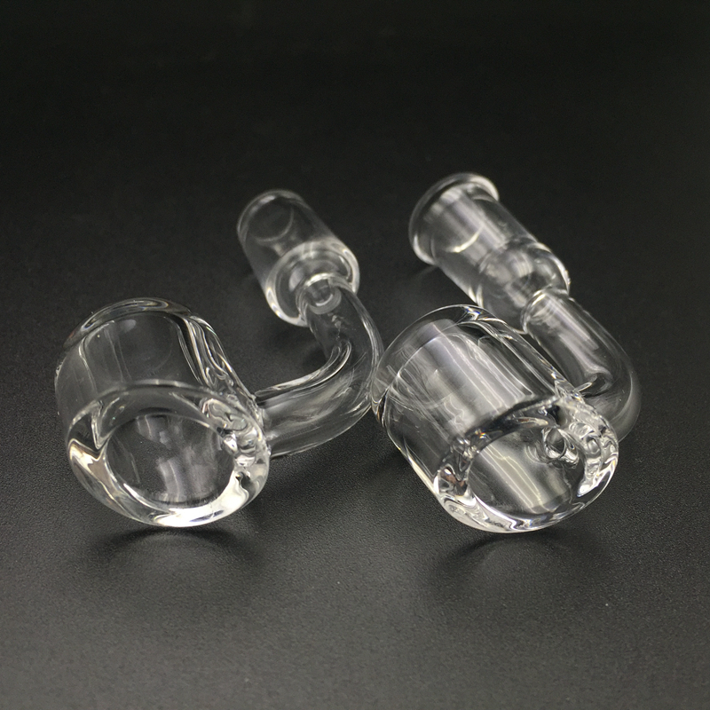 Male, 10mm Punte per chiodi Bangers al quarzo a 90 gradi 10mm 14mm 19mm per accessori per bong dacqua in vetro