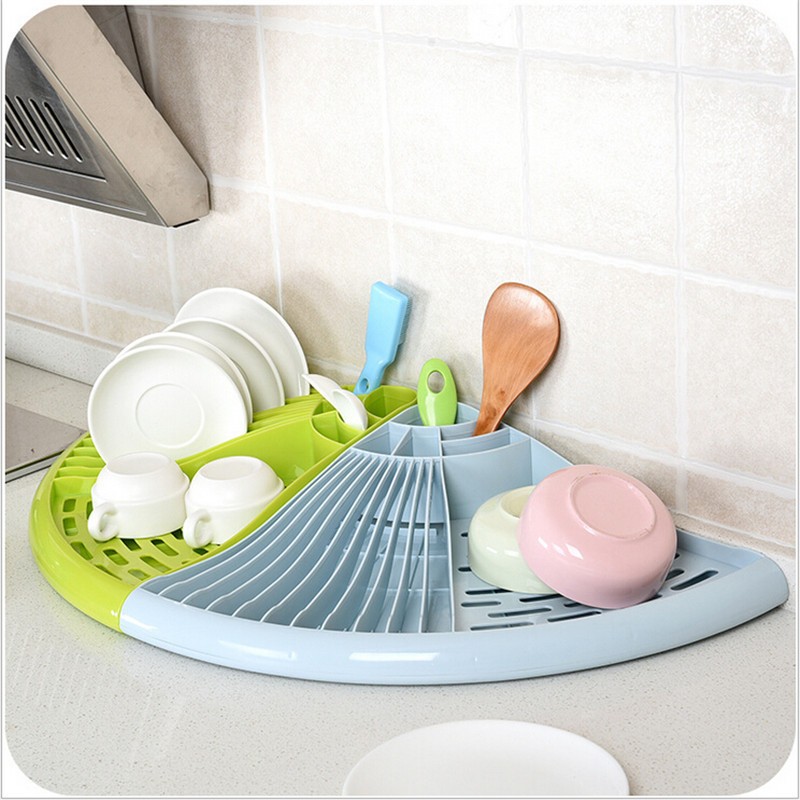 2020 New Triangles Drain Rack Multifunction Storage Rack Storage Racks