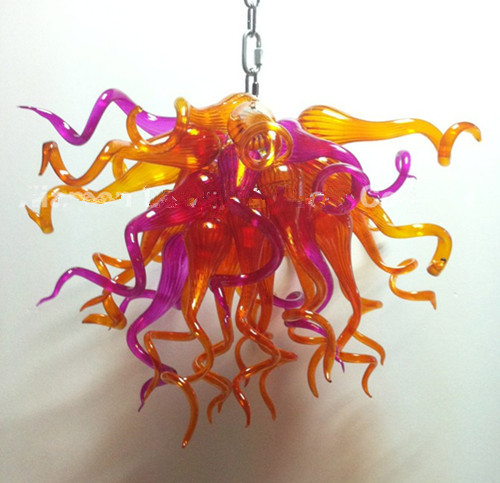 

Modern Lamp Design Indoor Lighting Small Chandeliers Home Decoration AC 110-240V LED Light Source Italy Hand Blown Glass Chandelier