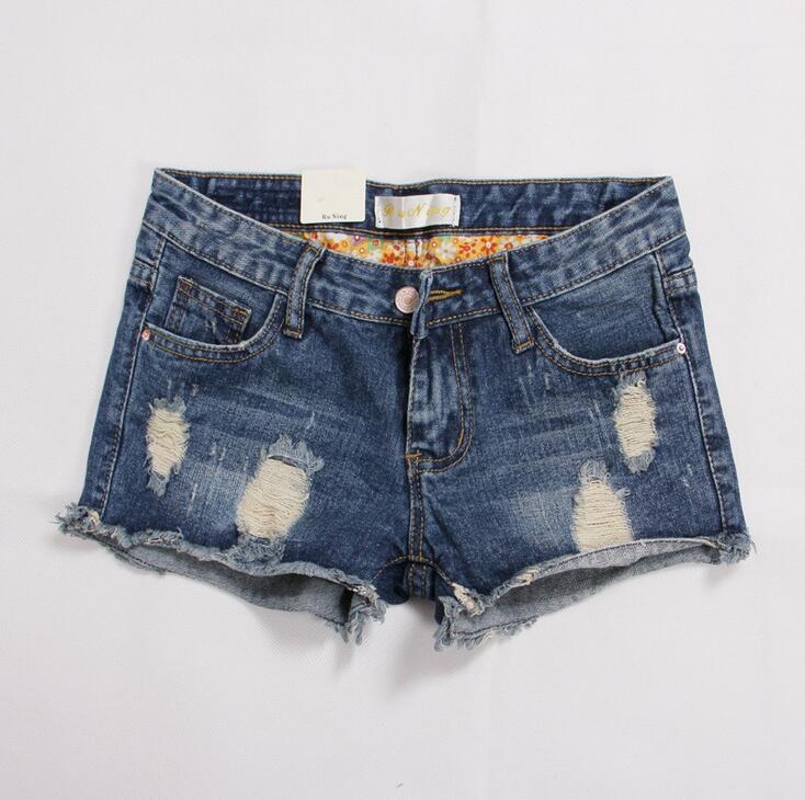 

nice gift Summer newest large size Women's Jeans fat mm denim shorts female corners jeans women short jeans JW044 Womens Jean, Color 2