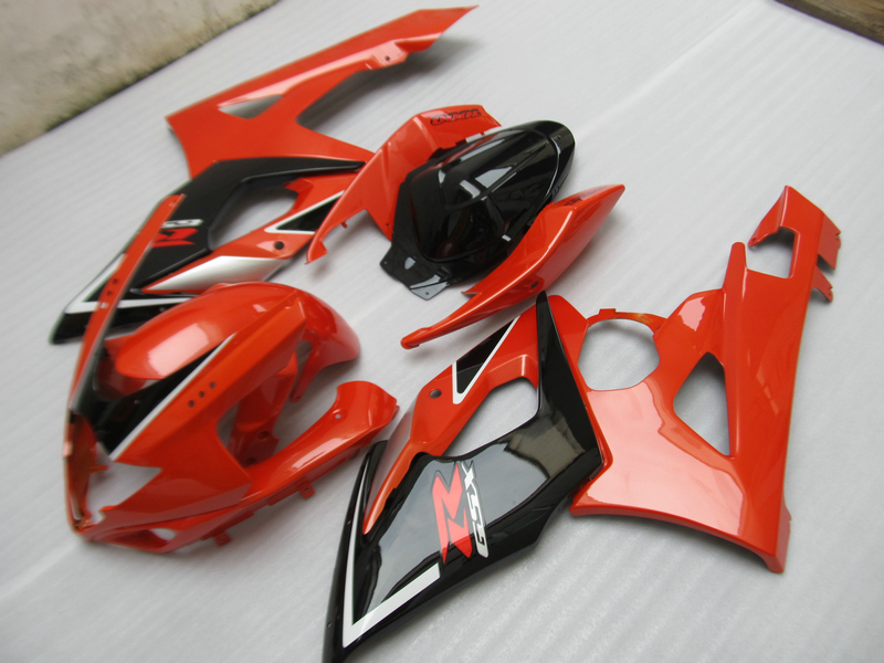 

100% injection mold fairings for Suzuki GSXR1000 2005 2006 red black fairing kit GSXR1000 05 06 OT36, Same as picture