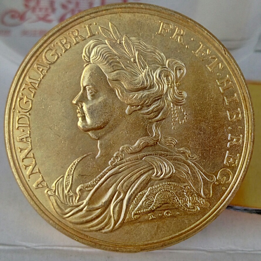 

UK 1713 Queen Anne and the Peace of Utrecht Gold Copy Coins Promotion Cheap Factory Price nice home Accessories Silver Coins