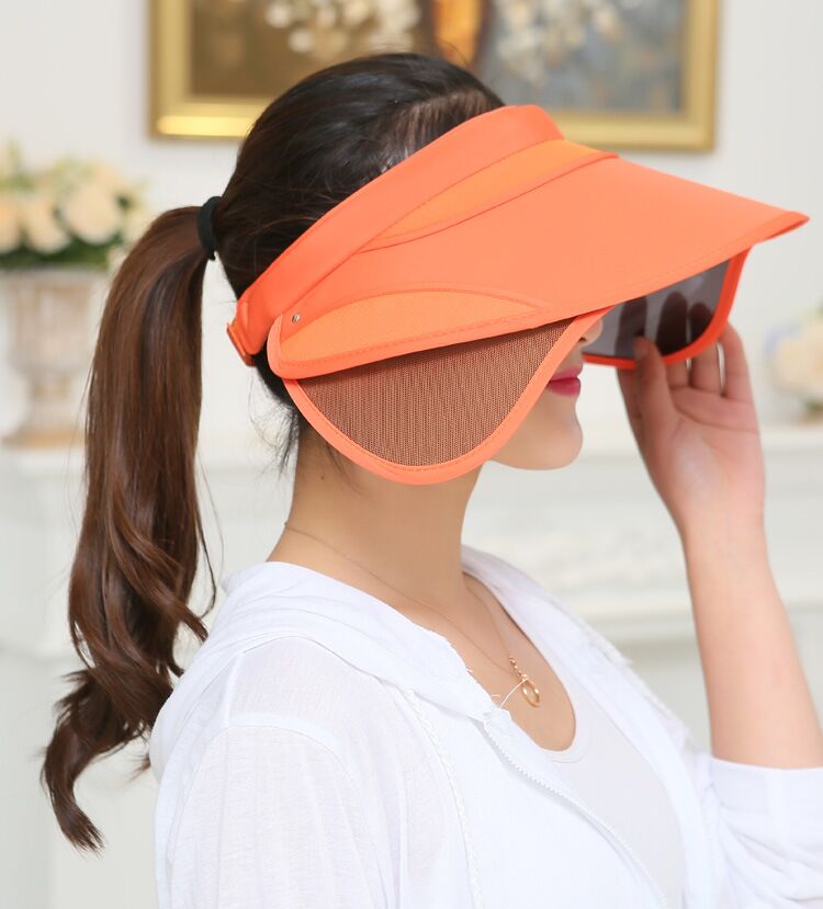 Online Cheap Korean Flexible Air Top Women Plastic Sun Visor Hat Summer
