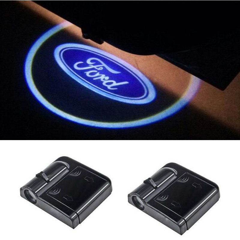 

Led Car Door Logo Light For Ford Focus 2 3 1 Fiesta Mondeo 4 Kuga Fusion Transit Mustang Ranger Ecosport Escort C-max Galaxy