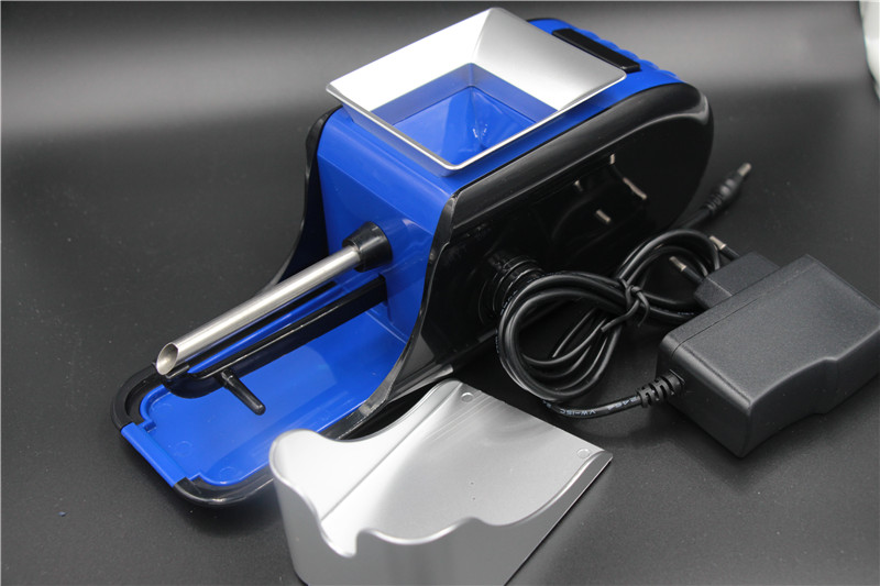

USA Hot New Arrival Portable Electric Automatic Cigarette Rolling Machine Tobacco Injector cigarette tube Maker Roller diy