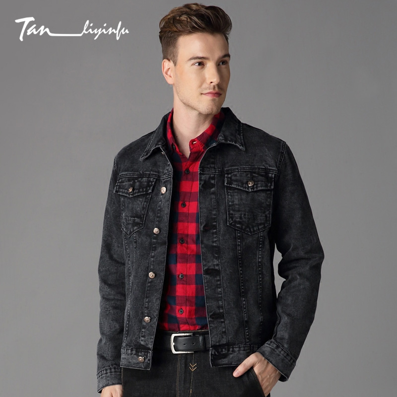 jaqueta em sarja com capuz