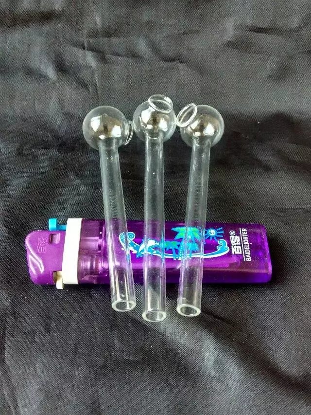 

2016 super Glass oil burner pipe clear oil burner glass tube glass pipe oil nail free shipping