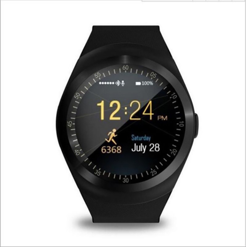 y1 round bluetooth smart watch