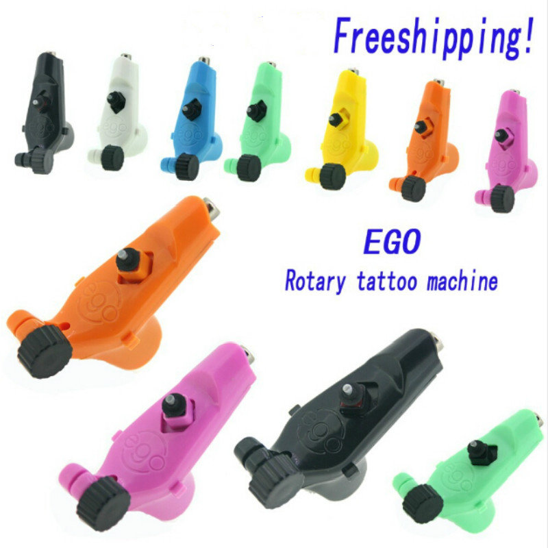 Ego – mitrailleuse rotative pour tatouage, 7 couleurs disponibles, fourniture légère pour Kits de machines à tatouer, nouvelle légende