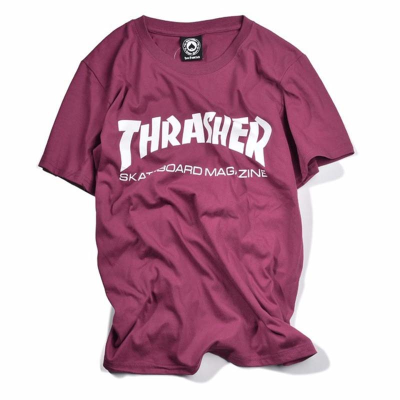 

man woman short sleeve tshirt, Wine red