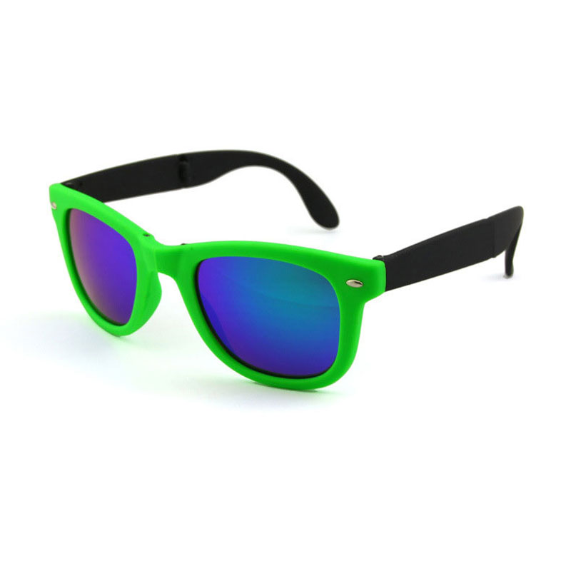 

Classic Folding Sunglasses pilot Vintage Classic Glasses Fashion Sunglasses For Women Men Metal Glasses Retro Frame With Box Factory Wholesa