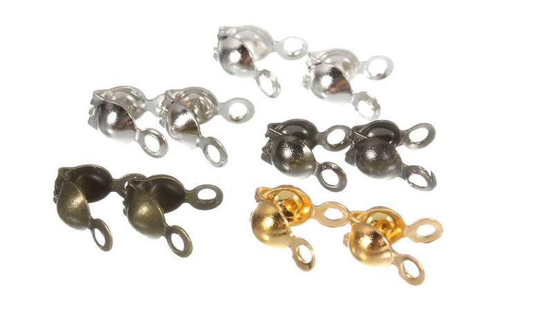 MagiDeal 10x Corchete Cierre Magn/ético Conector de Joyer/ía Color Oro 5 mm DIY Accesorios