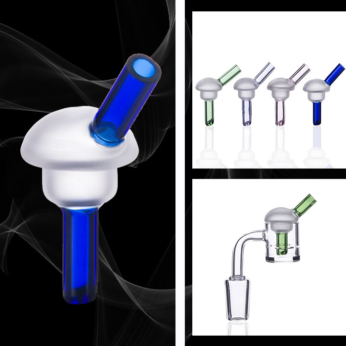

carb cap caolorful glass with dabber fit 10mm 14mm 18mm Quartz conical Banger or other banger For glass bowl Bongs