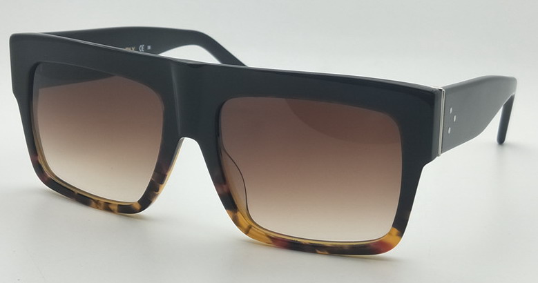 

CL41356/S Black Havana/Brown Sunglasses Square Oversized Sunglasses Fashion Inspired Sunglasses New with Case