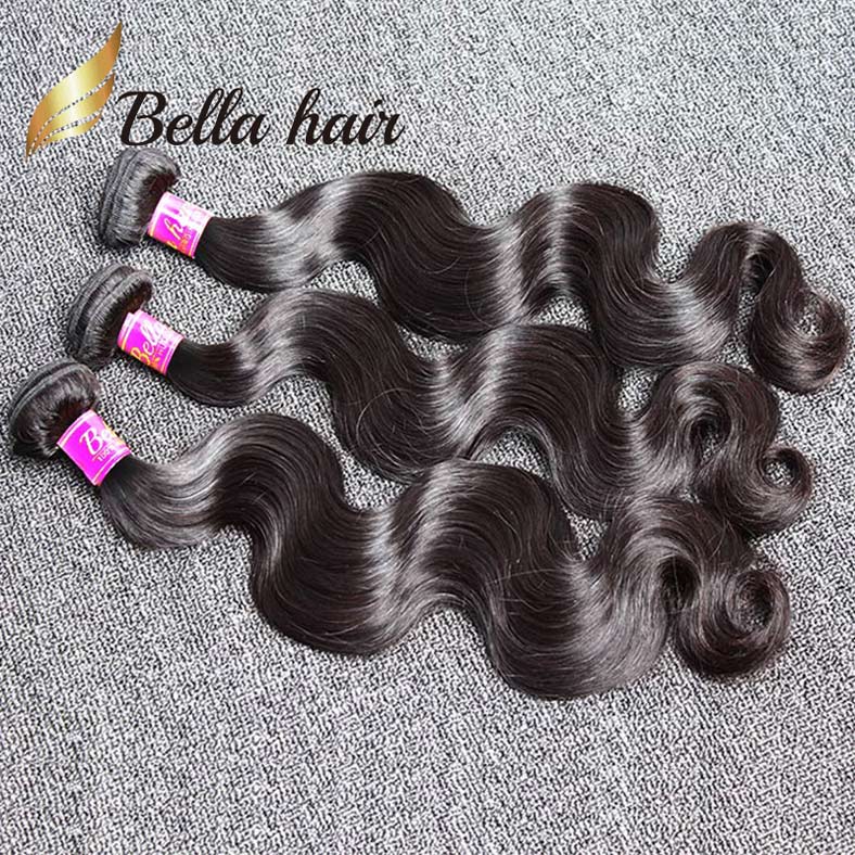 

bella hair 8a 830 inch brazilian hair weft high grade human hair extension natural color body wave