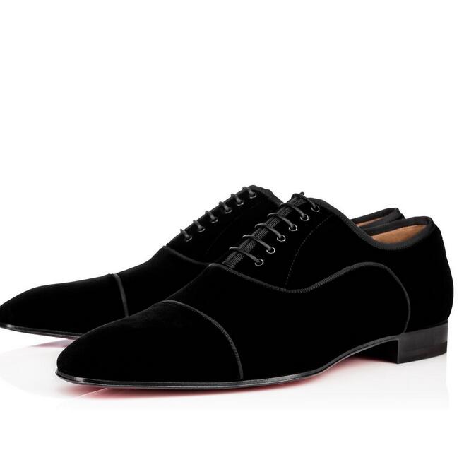 red bottom oxford shoes