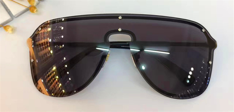 

New fashion design sunglasses large-frame without frame connection lens sports motorcycle series eyewear top quality with box 2180