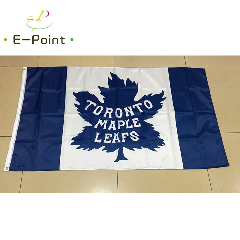 

Toronto Maple Leafs 3*5ft (90cm*150cm) Polyester flag Banner American decoration flying home & garden flag