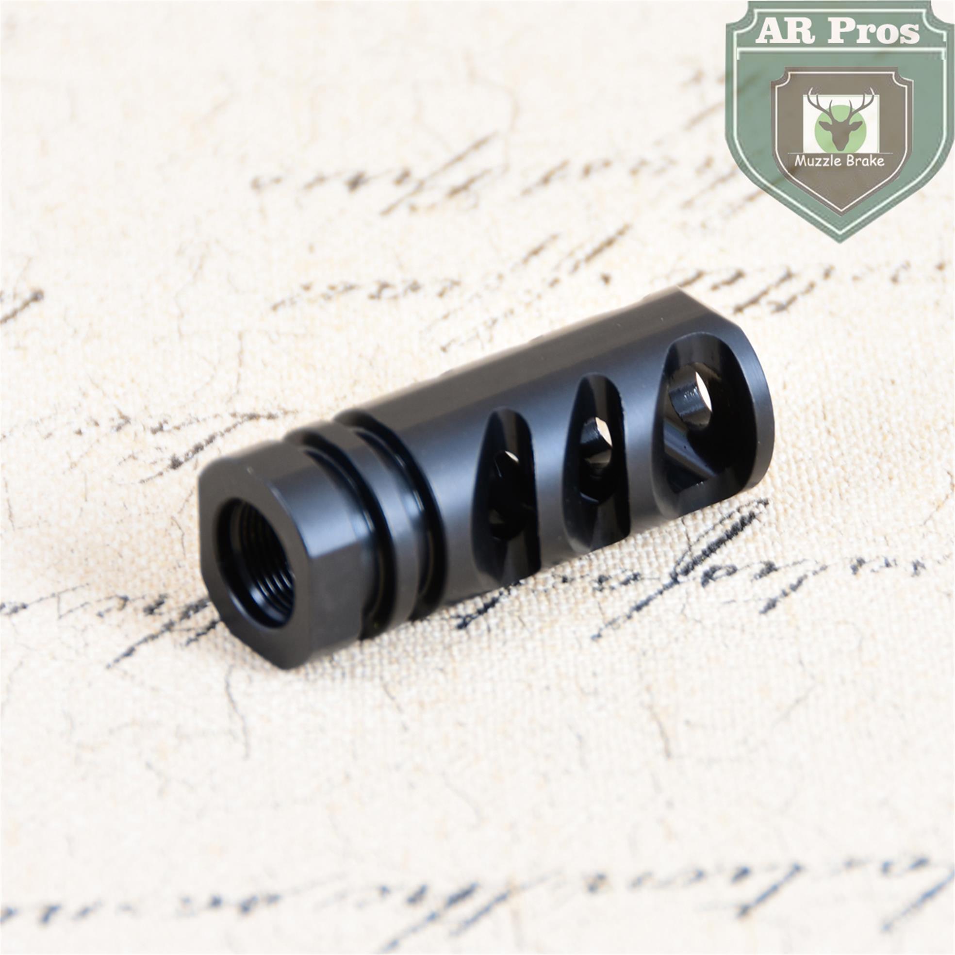 

.308 M18x1RH Threads Muzzle Brake Recoil Reducer Compensator, Customize