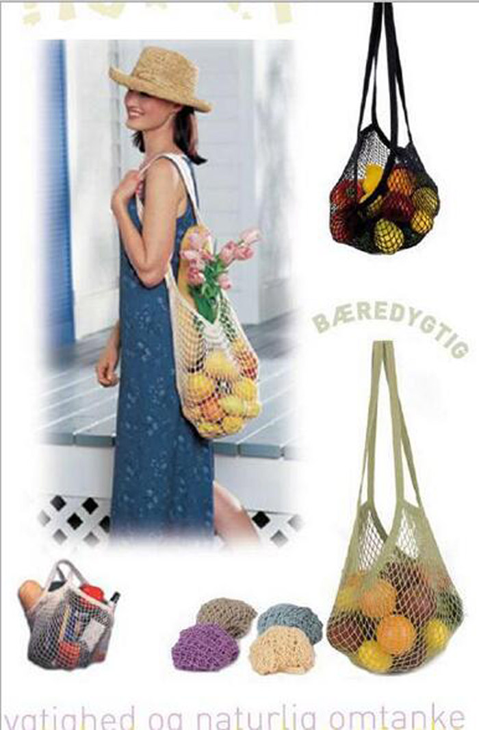 

10pcs 2017 New Arrival Mesh Net Turtle Bag String Shopping Bag Reusable Fruit Storage Handbag Totes Short handle mesh bag, White