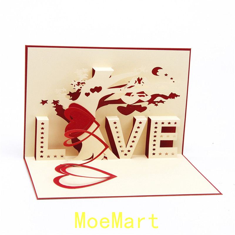 3d Mariage Carte De Vœux Anniversaire Fait Main Benediction Creuse Carte Postale A Faire Soi Meme Cadeau W Maison Cartes De Voeux Papeterie