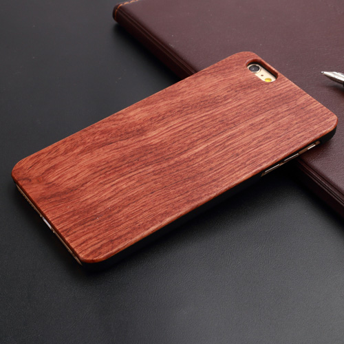 

U&I Cell Phone Cases made of Real Natural Rosewood with Superior Plastic Frame For IPhone 5 6 6plus 7 7plus