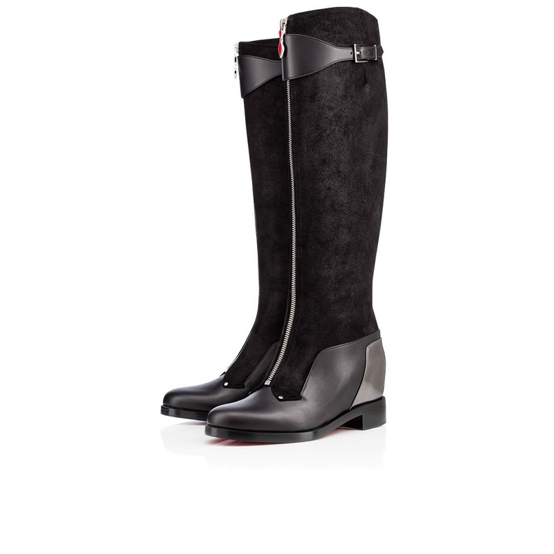 Ladies Fashion Winter Designer High Quality Genuine Leather Over The Knee Boots Red Bottom foresta Woman Winter Fashion Boots
