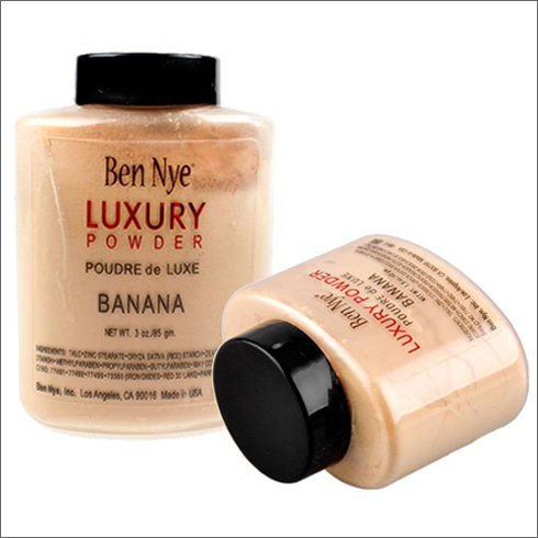

1.5 oz 3 oz Ben Nye Banana Powder Face Pouder de LUXE Banana Loose powder Face Powder Long-lasting